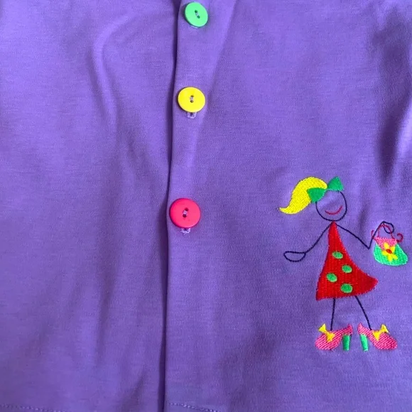 CHEZ AMI by PATSY AIKEN Vintage Jacket Turtleneck Skirt Set - Size 6X - Picture 6 of 10